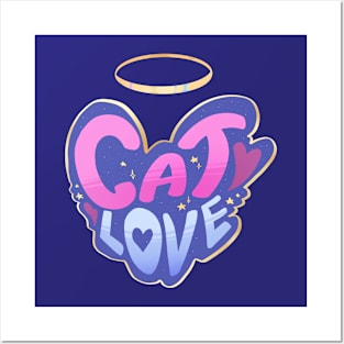 Cat Love! Posters and Art